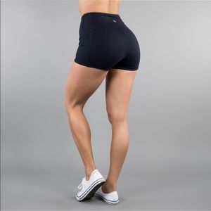 BUFFBUNNY Black Melina Shorts XS